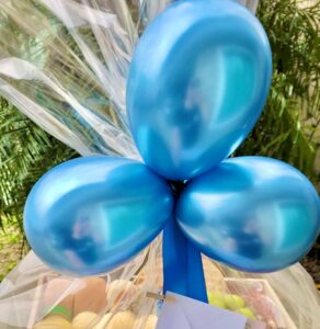 Trio de Balões Azul